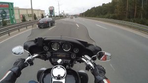 Harley-Davidson Electra Glide FLHTK'13 Autumn Highway Ride. Харли Дэвидсон Электра.