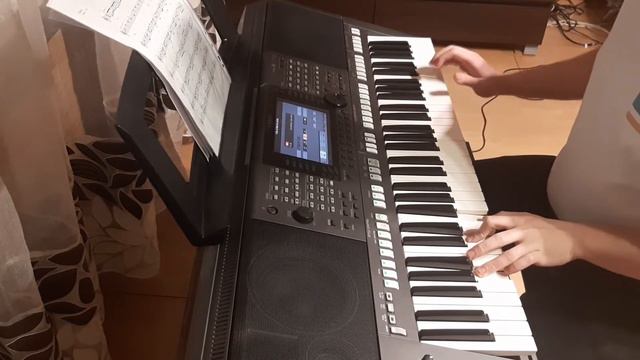 Modern Talking Cherry Cherry Lady Yamaha PSR S770 keyboard cover смотреть онлайн