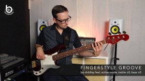 FENDER PRECISION SPECIAL BASS DEMO 1981 CANDY APPLE RED