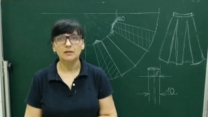 Мастер-класс «Моделирование юбки со встречными складками»