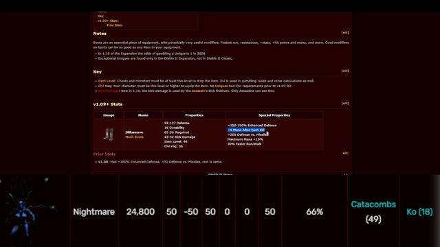 Diablo 2 Resurrected Loot Chart Andariel Nightmare / All Items In Description смотреть онлайн