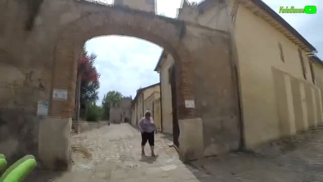 #3.Велопутешествие по Европе:Италия Озеро Lago Di Bracciano.Путешествие на велосипеде.Велопоход.