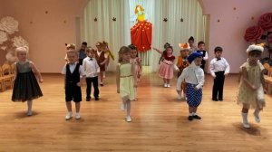 Осенний танец "Топ сапожки, шлёп сапожки"