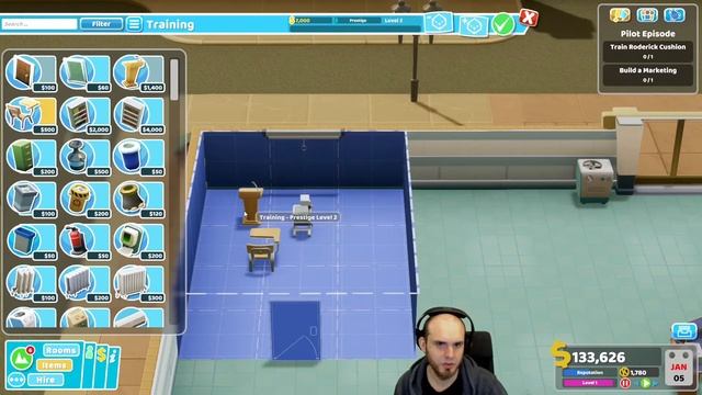 Two Point Hospital #94 - Culture Shock DLC - Plywood Studios Part 1/5 смотреть онлайн