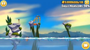 Angry Birds Seasons Summer Camp (Mighty Eagle) High%