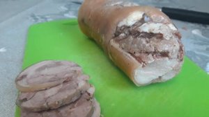 Рулет из рульки.