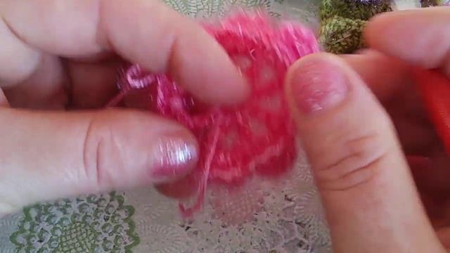 Мастер-класс КАК СВЯЗАТЬ РОЗУ КРЮЧКОМ с листиками.1 часть.