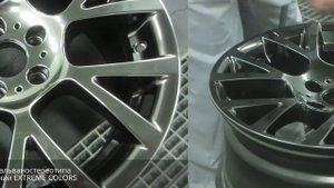 Покраска дисков под графит SPORT GRAPHITE (Краска гальваностереотипа)