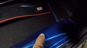 Renault Logan_2 Установка накладки в проем багажника.