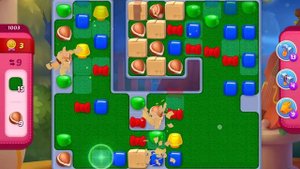 HomeScapes Level 1003 no boosters (15 moves)