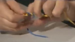 Как связать два шнура в один
