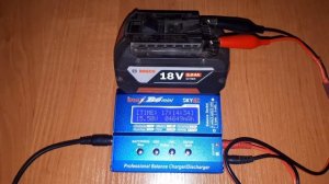 Замер ёмкости оригинальных аккумуляторов BOSCH и с AliExpress на Imax B6 mini