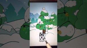 клип «В лесу родилась ёлочка» в тока бока)? #новыйгод #влесуродиласьелочка