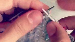 Узор с обвитием петель