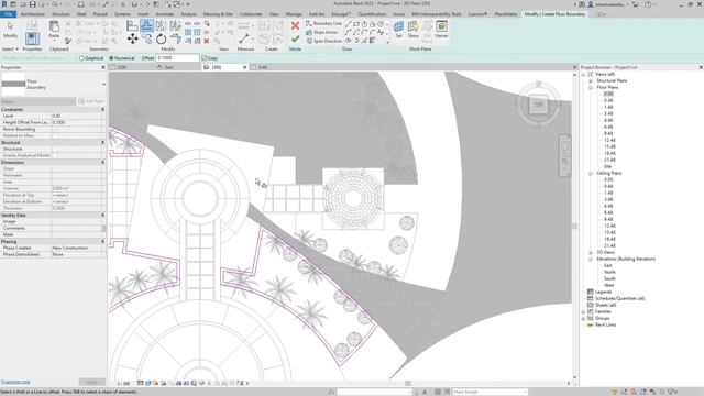 Project in Revit 2022-Apartment 3d model #6
