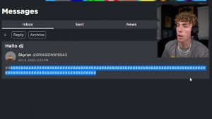 Reading MORE of my Roblox Messages