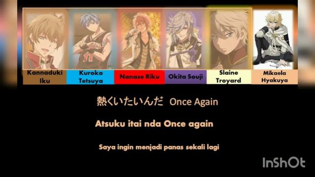 Kensho Ono  小野賢章 -  トップを取る Take The Top  FULL VERSION (lyrics Indonesia Sub) with Anime Characters.