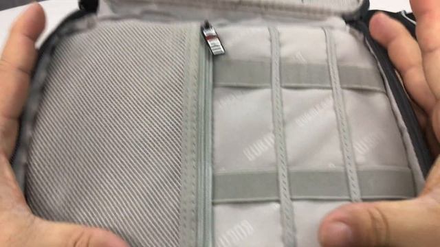 BUBM 7.9'' Travel Cable Organizer Case Review смотреть онлайн