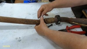 Съемник выхлопных труб автомобильного глушителя
