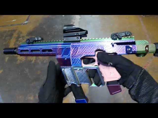 Игра в режиме "пистолеты" в страйкбольном клубе "Калибр"!! смотреть онлайн