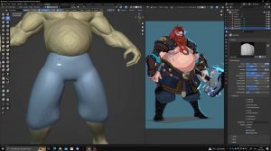 Thor Stylized Character - Blender Sculpting (Timelapse)