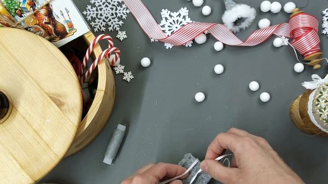 DIY ? Christmas toys/ Ёлочные игрушки из фетра своими руками. смотреть онлайн
