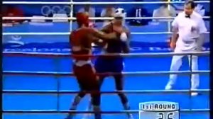 Бокс Феликс Савон-  Кшиштоф Роек  Олимпиада 1992 -91 кг