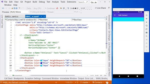 Learn .NET MAUI while Creating a Contacts App in .NET 7 смотреть онлайн