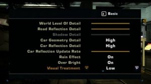 Настройка графики в NFS-Most Wanted