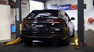 Audi RSQ8 V8 - Quicksilver Exhaust System [Before & After Sound]