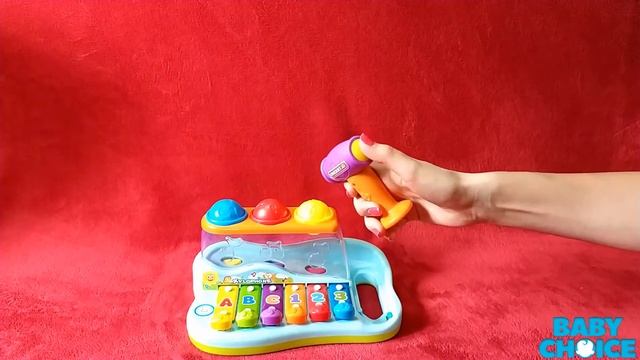 Обзор детского ксилофона "Бряк-звяк" от Joy Toy смотреть онлайн