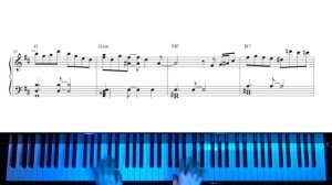 "Wave" (Jobim) - Intermediate Bossa-Nova Piano Arrangement with Sheet Music by Jacob Koller