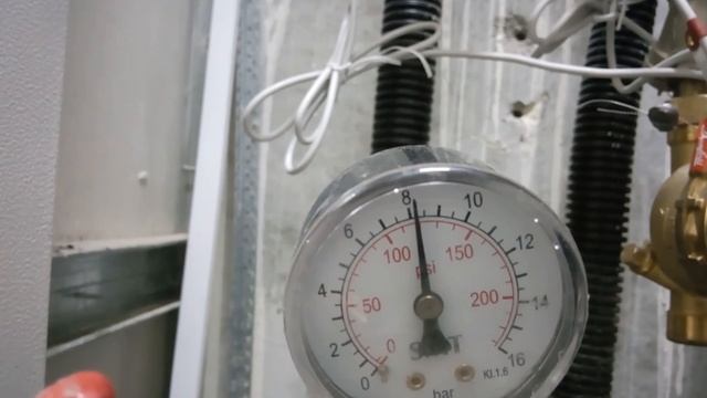 Гидравлическое испытание системы отопления в Новом Пушкино. смотреть онлайн
