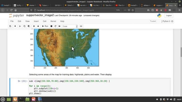 Support Vector Machine using Python sklearn (scikit-learn). смотреть онлайн
