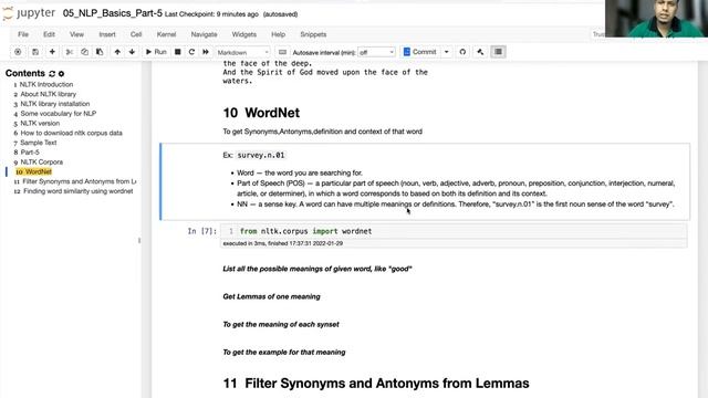 Learn Complete NLTK & SpaCy in just 4Hr:44min | PyCSR | Learn Python Online with Pankaj Soni смотреть онлайн