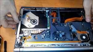 Разборка Sony VAIO VGN-Z11VRN (Sony VAIO VGN-Z11VRN disassemble)