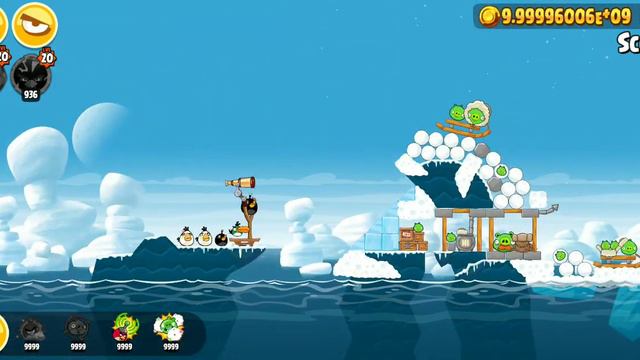 Gameplay Walkthrough Angry Birds Seasons - Arctic Eggspedition #17 (Android, iOS) смотреть онлайн