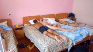 Подъем в лагере Россия
