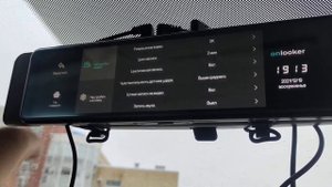 Обзор и отзыв на onlooker S6 зеркало регистратор