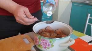 Шашлык из курицы на шпажках в духовке
