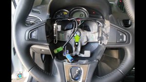 Замена подрулевых переключателей и шлейфа SRS - Renault Megane III 1.5dci.