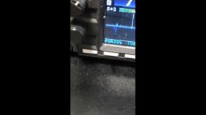 Отдача мощности двух ламп ГК-71 с заземлёнными сетками на диапазоне 40 метров.
