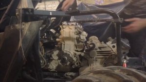 Polaris RZR 900. Демонтаж и разборка двигателя.