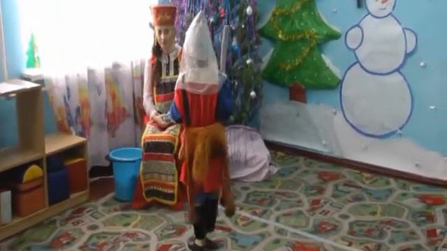 Царевна-Несмеяна - новогодний утренник в детском саду. Фрагмент смотреть онлайн