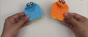 Делаем классных птичек из бумаги своими руками! ОРИГАМИ, Поделки из бумаги \\ Origami Craft
