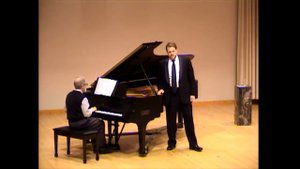 Jonathan Lasch, baritone ~ 'Rollicum Rorum' ~ Gerald Finzi's EARTH and AIR and RAIN