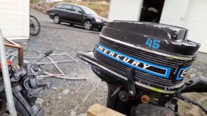 Mercury 4,5 hp. Test