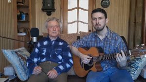 Марк Бернес - Любимый город (поёт Аркадий Изаренков, на гитаре Фёдор Скосырев)