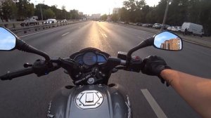 МотоБудни на bajaj \ Мотоситуации "Провожаем лето"
