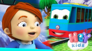 O Trem de Ferro  Musica infantil - Desenho de trem | HeyKids